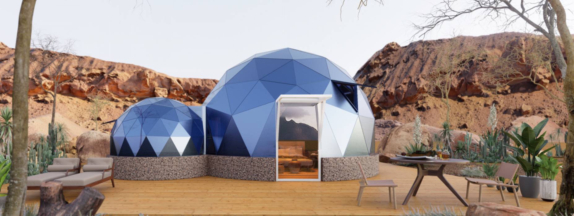 安徽球形智能光伏玻璃星空房